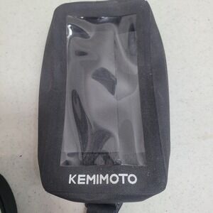 Kemimoto Motorcycle Tank Bag Magnetic Fender Phone Holder Universal Mount Black